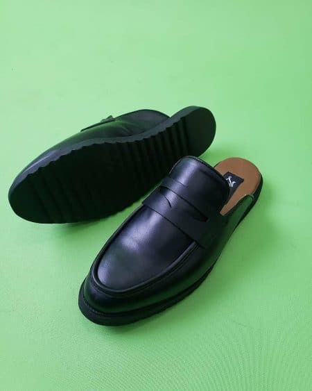 Debo Mules Black Leather Marco Sole