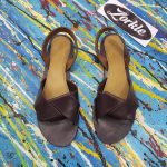 Tomi Sandals Black Leather ZFD046 - Zorkle