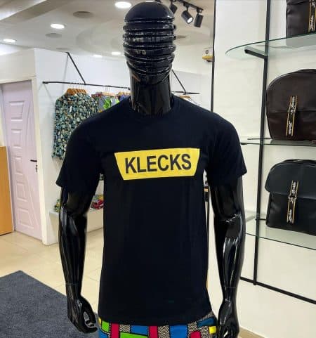 Klecks Black T-Shirt ZTP039 - Zorkle
