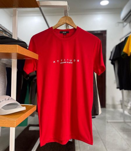 Attitude T-shirt Red ZTP047 - Zorkle